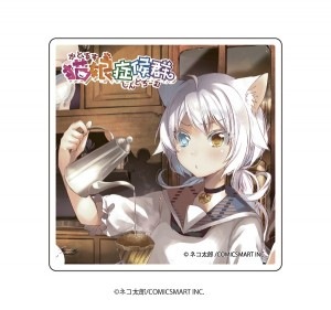 デカアクリルバッジ「猫娘症候群(かとるすしんどろーむ)」01/ユキ