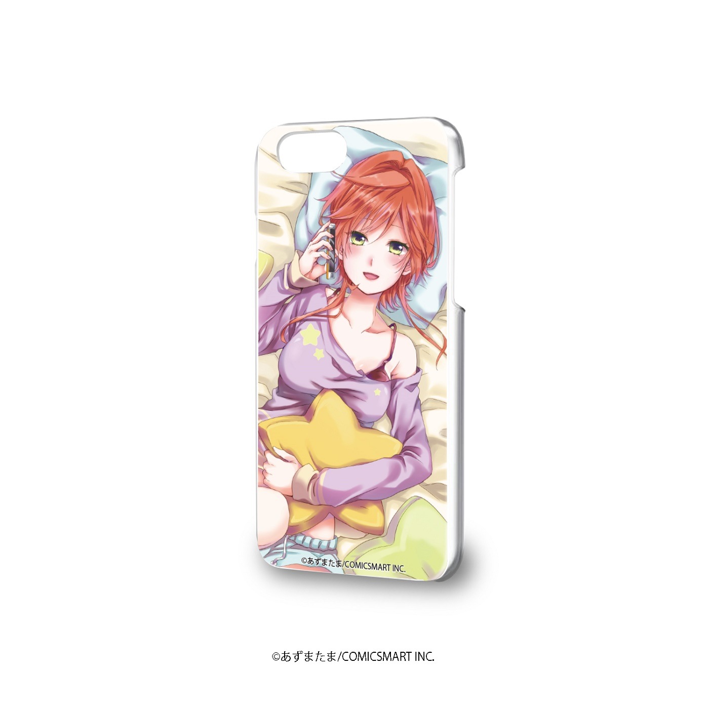 ハードケース(iPhone6/6s/7/8兼用)「ユメクイ」02/なじむ