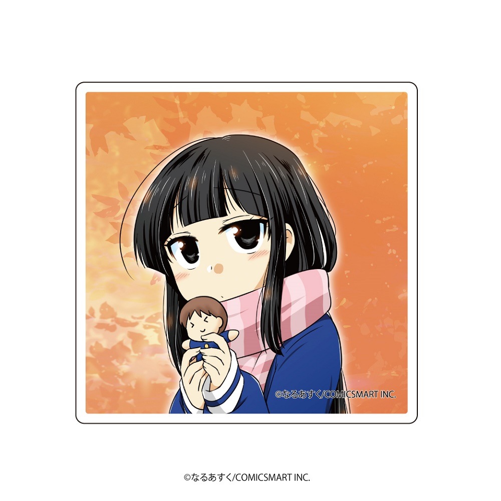 デカアクリルバッジ「武蔵くんと村山さんは付き合ってみた。」03/村山&武蔵