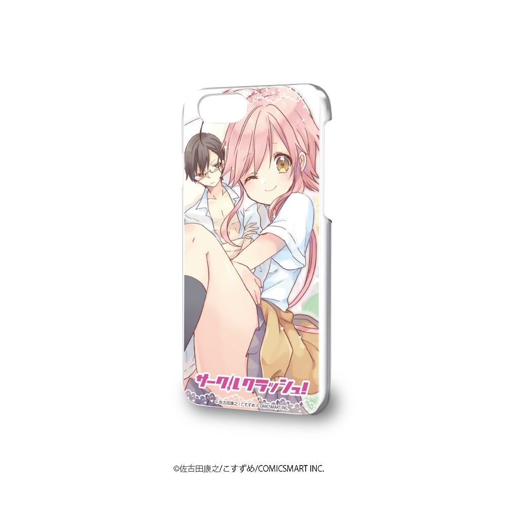ハードケース(iPhone6/6s/7/8兼用)「サークルクラッシュ!」01/美剣恋愛子&陣大怜生