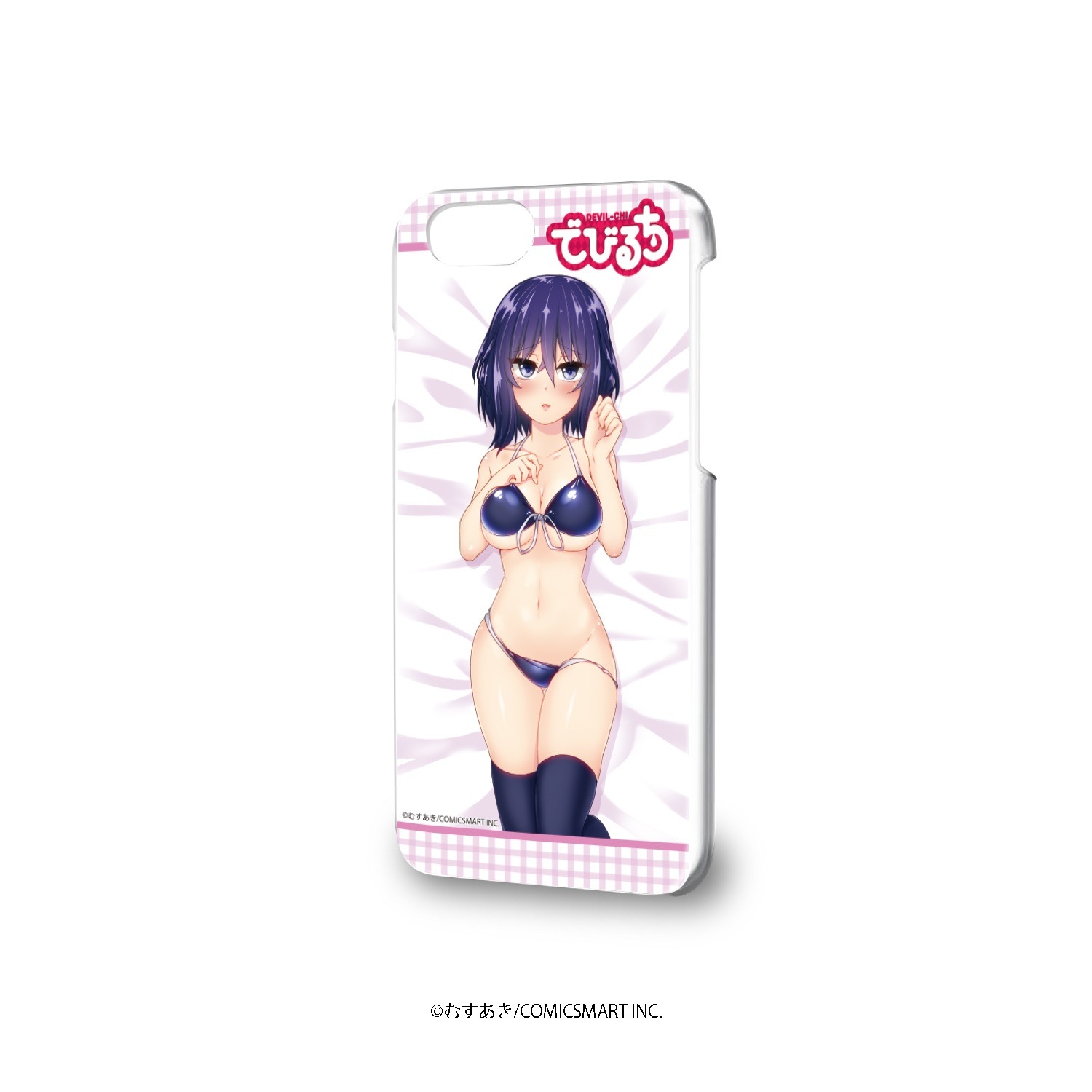 ハードケース(iPhone6/6s/7/8兼用)「でびるち」02/咲場ヨミナ水着