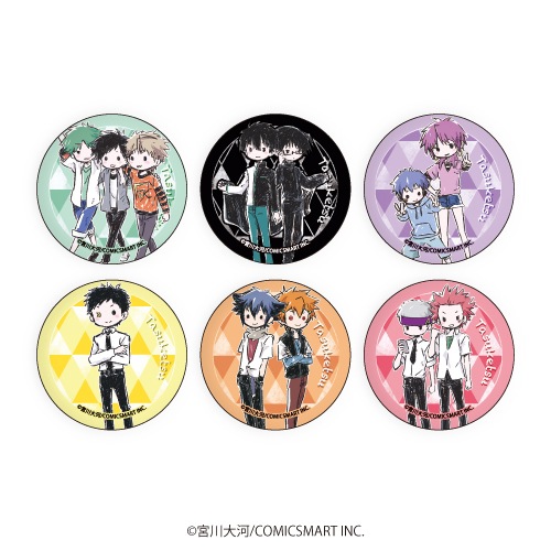 缶バッジ「多数欠」01/全6種セット(グラフアート)