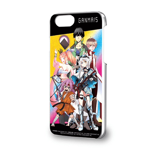 ハードケース(iPhone6/6s/7/8兼用)「GANMA!5」2019/01/全員集合デザイン