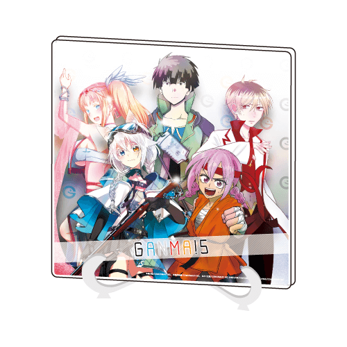 アクリルアートボード「GANMA!5」2019/01/全員集合デザイン