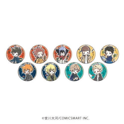 缶バッジ「多数欠」04/ピクニックver.ボックス(全9種)(グラフアート)