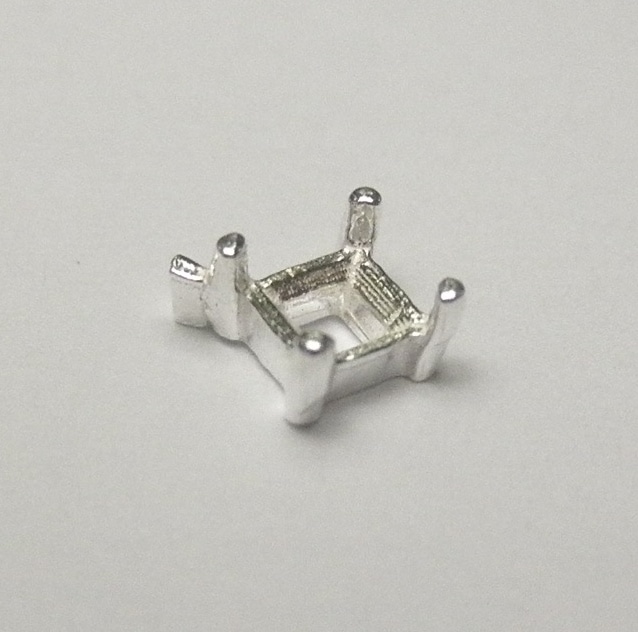 13－62 SVシャトン スクエア用 4本爪 3mm｜彫金工具販売のコモキン