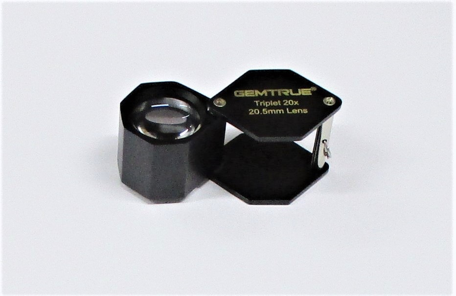 未使用】 TRIPLET ルーペ 鉱物用ルーペ 20倍 20×17mm 58点まとめ