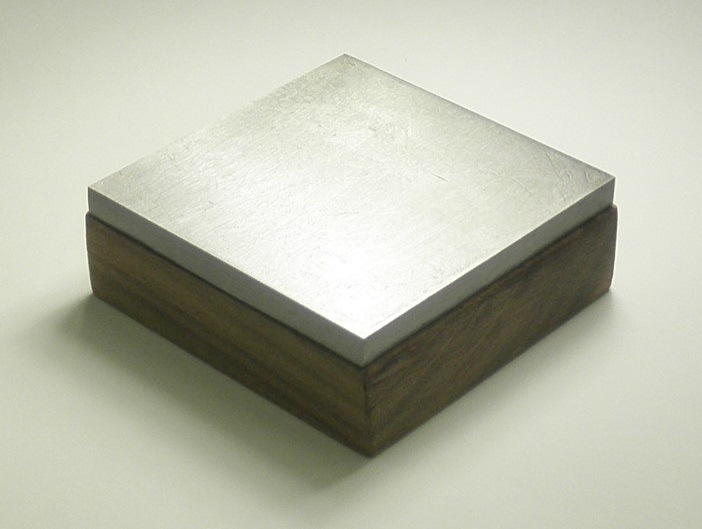 金床 木製台付き 彫金工具販売のコモキン