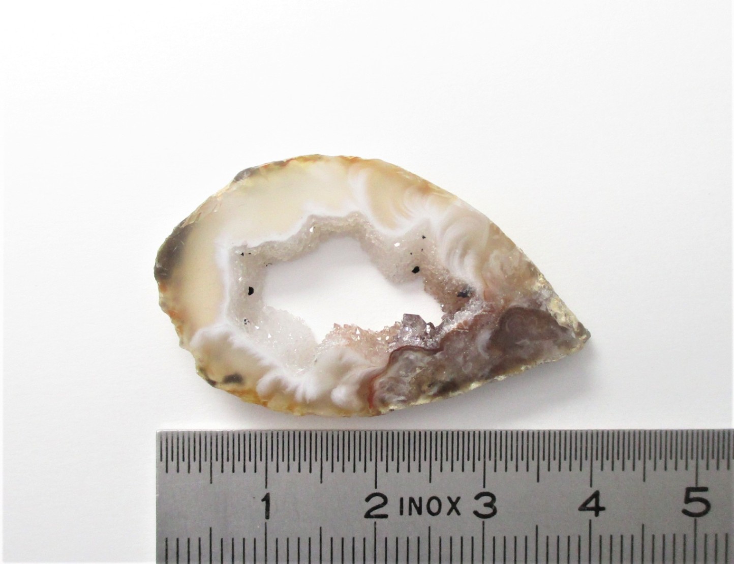 593Z ジオードアゲート スライス｜彫金工具販売のコモキン