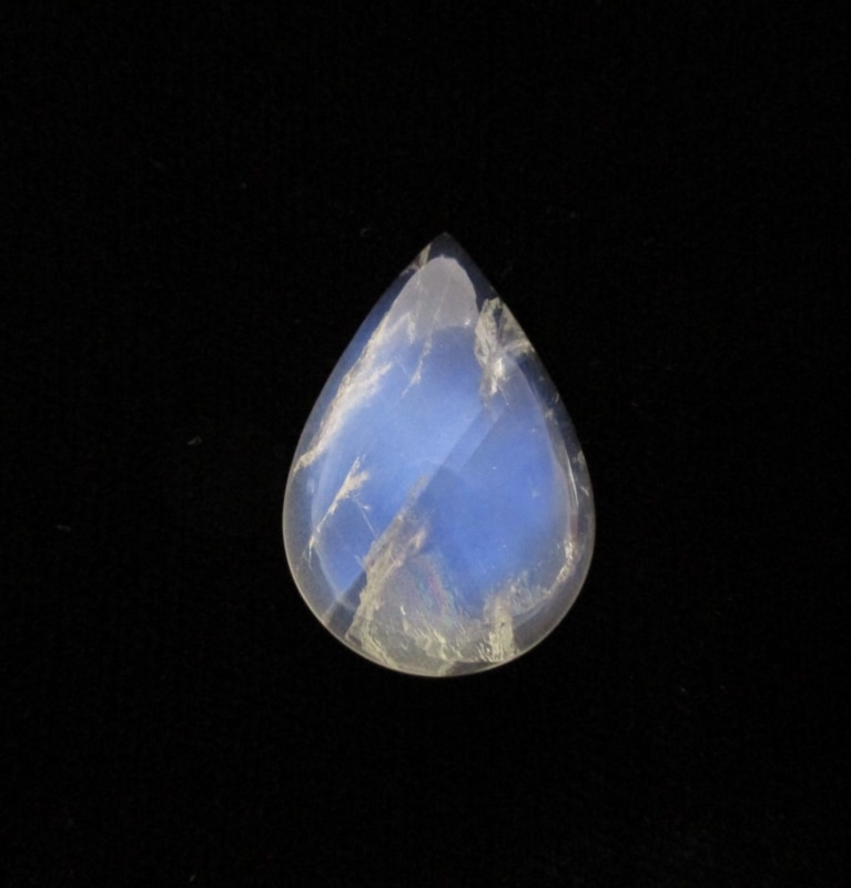 749 レインボームーンストーン 17×25mm オーストラリア産｜彫金工具