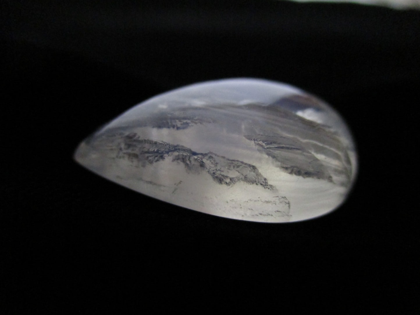 749 レインボームーンストーン 17×25mm オーストラリア産｜彫金工具