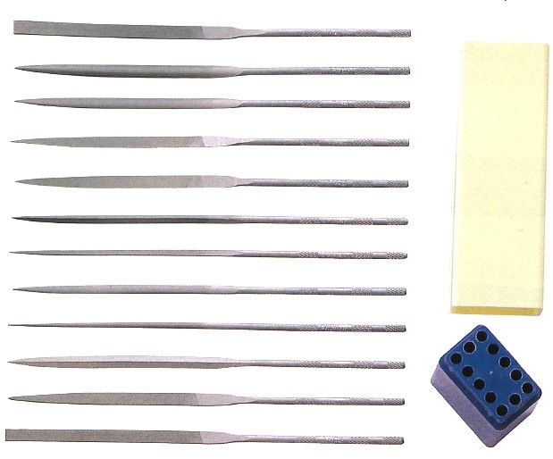 25－10 バローベ精密ヤスリセット（12本入）｜彫金工具販売の 