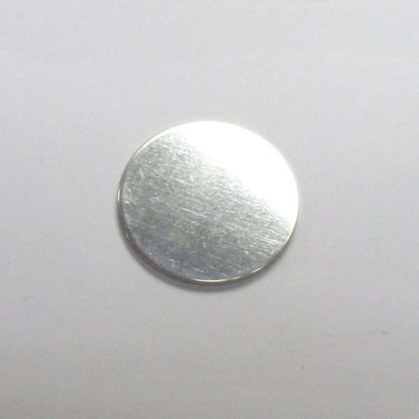 51-2 925銀 円板(丸抜き) 22φ｜彫金工具販売のコモキン