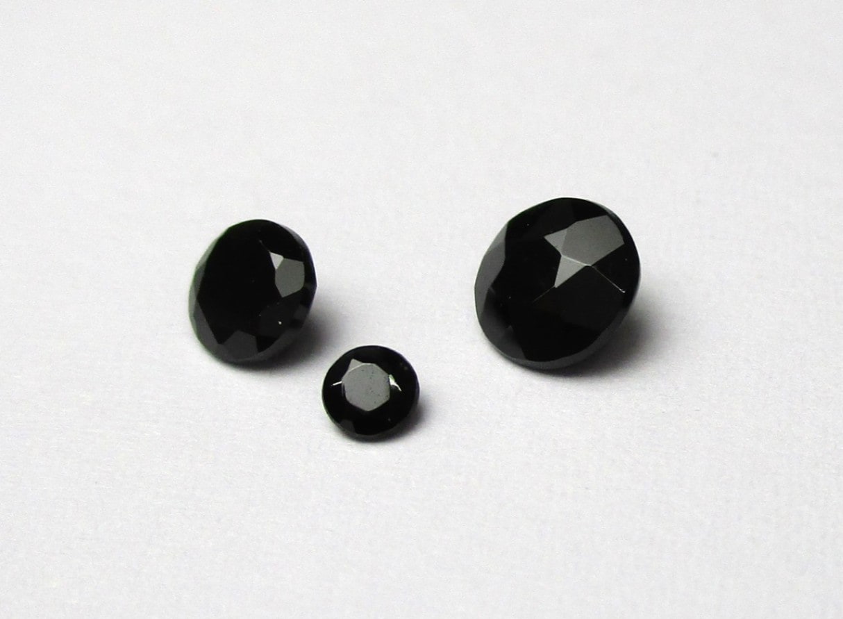 【極美品・52size】Oval Black Onyx ブラックオニキス 19.53ct Natural Black Onyx, Oval, Opaque