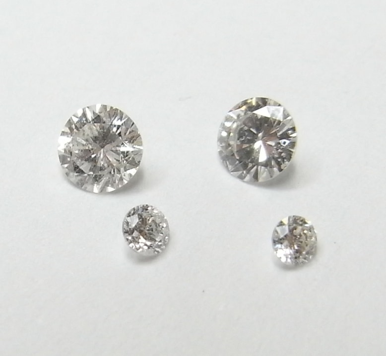 S457 ダイヤモンド 1／20 （約0.05ct、直径 約2.35mm）｜彫金