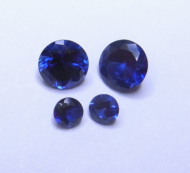 S10 合成サファイア 6．0mm｜彫金工具販売のコモキン