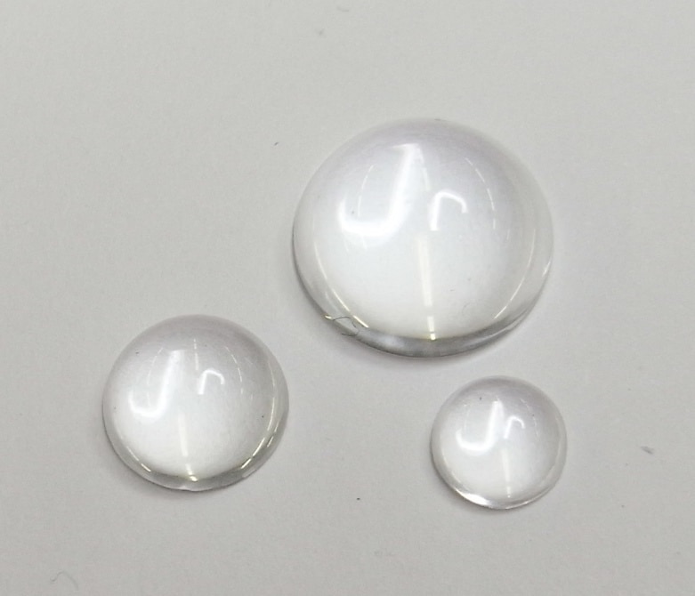 S304 水晶 ラウンドカボション 2mm｜彫金工具販売のコモキン