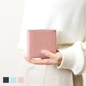 小さい二つ折り財布 ジャーナルレザー com-ono SLIM-005ja 薄型で使い