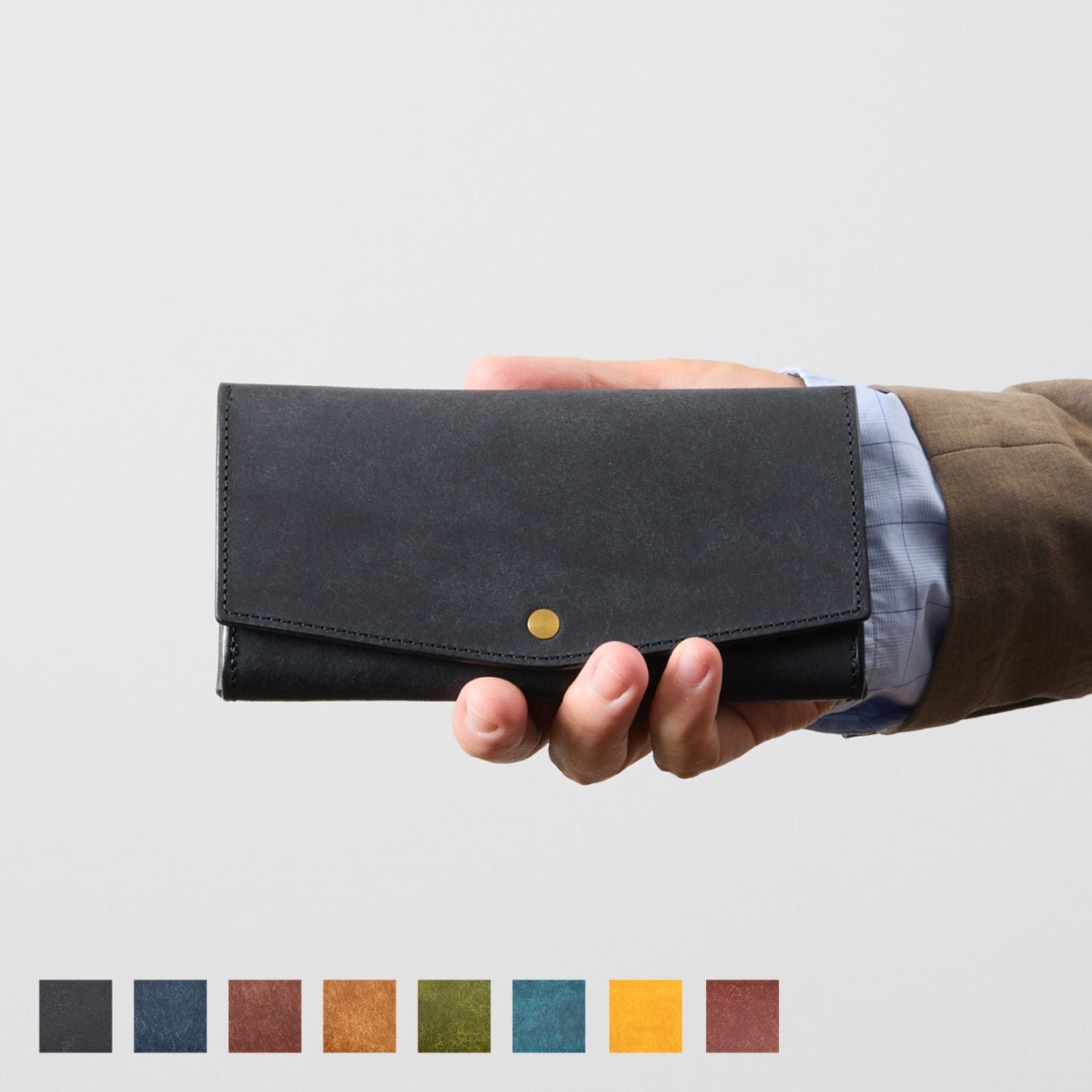 com-ono 長財布　Slim-008　コモノ com-ono(コモノ)の小さい長財布Slim-008をレビュー！ほぼ一万円