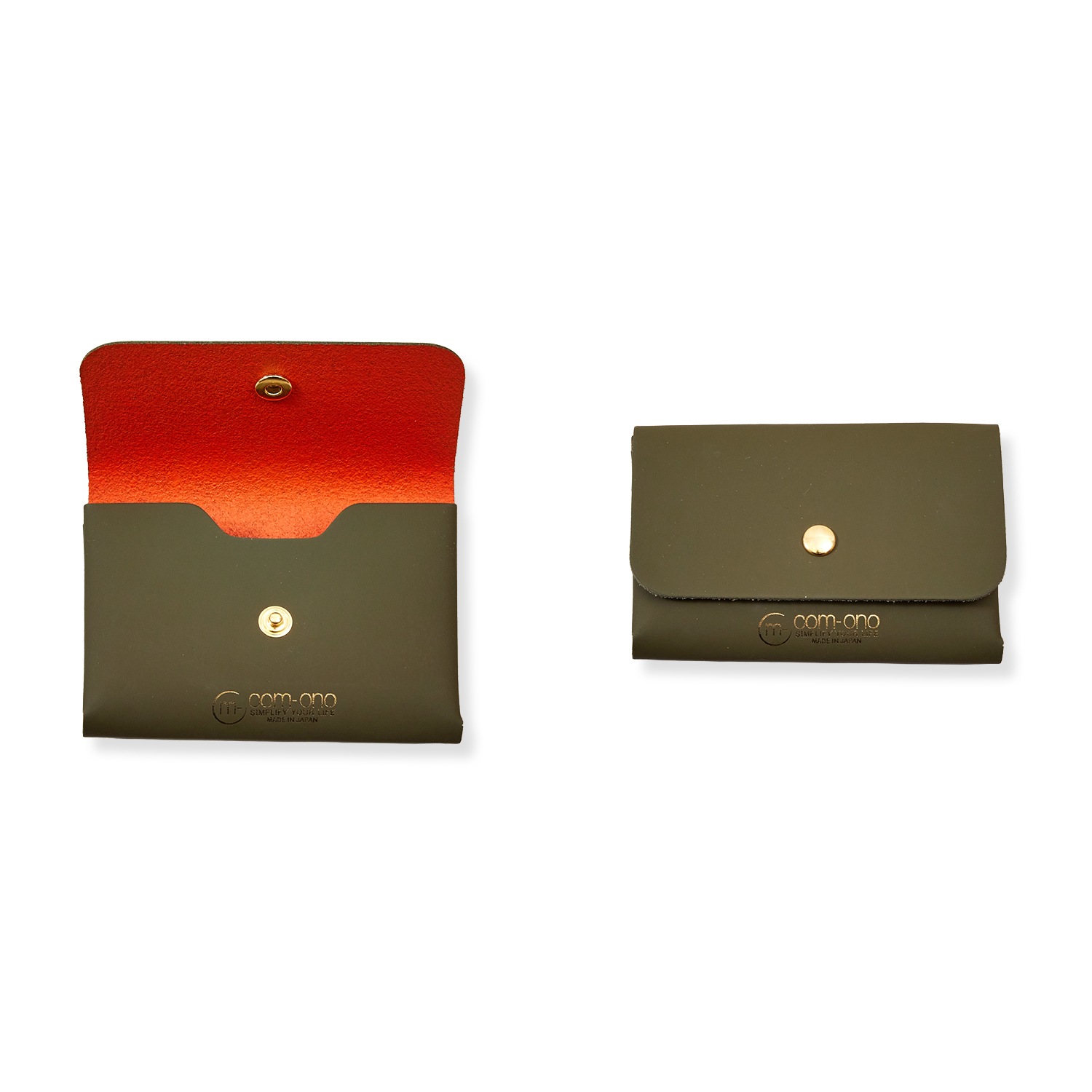 CARD CASE / RUBBER TOUCH LEATHER