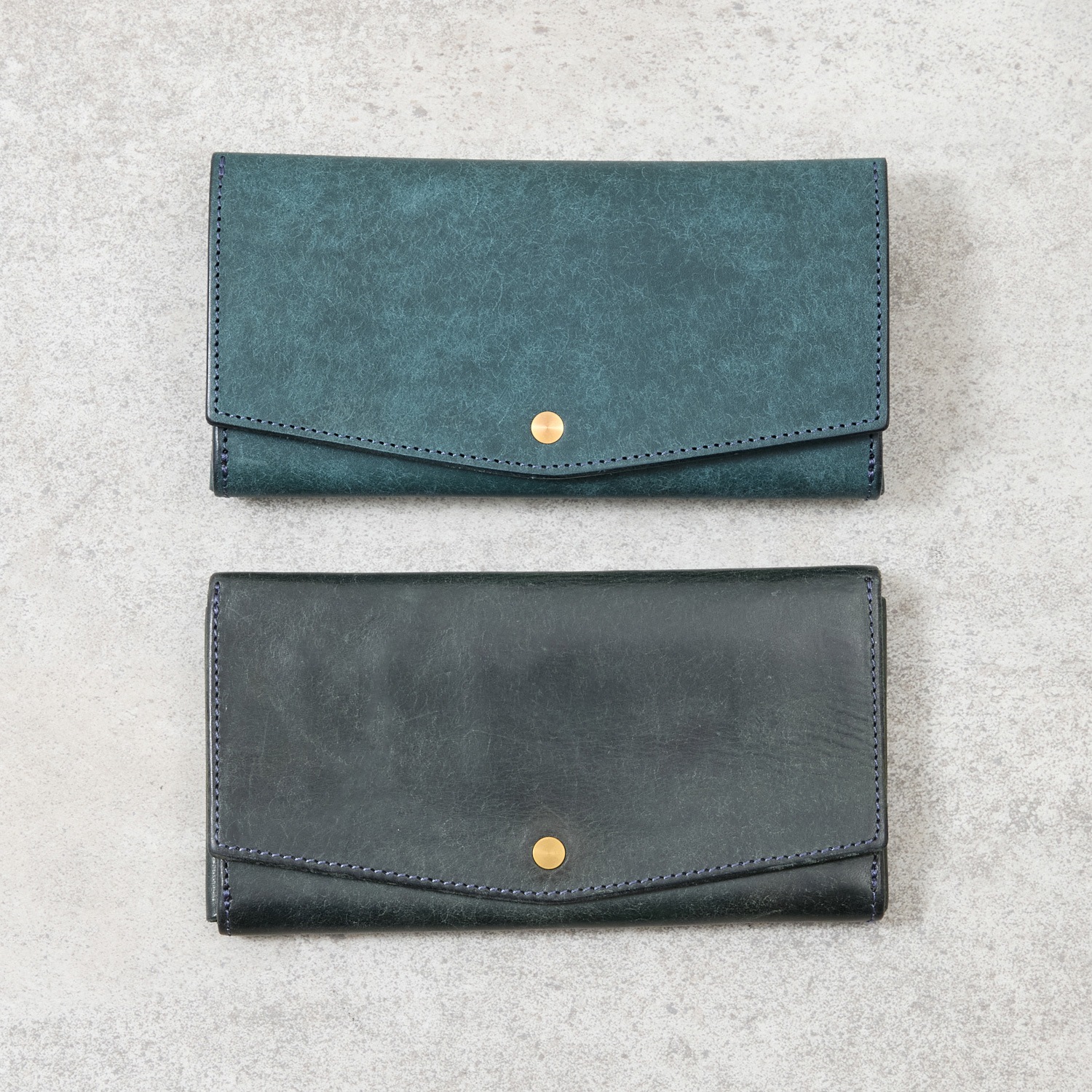 小さい長財布 プエブロレザー com-ono SLIM-008pb ほぼ一万円札サイズ