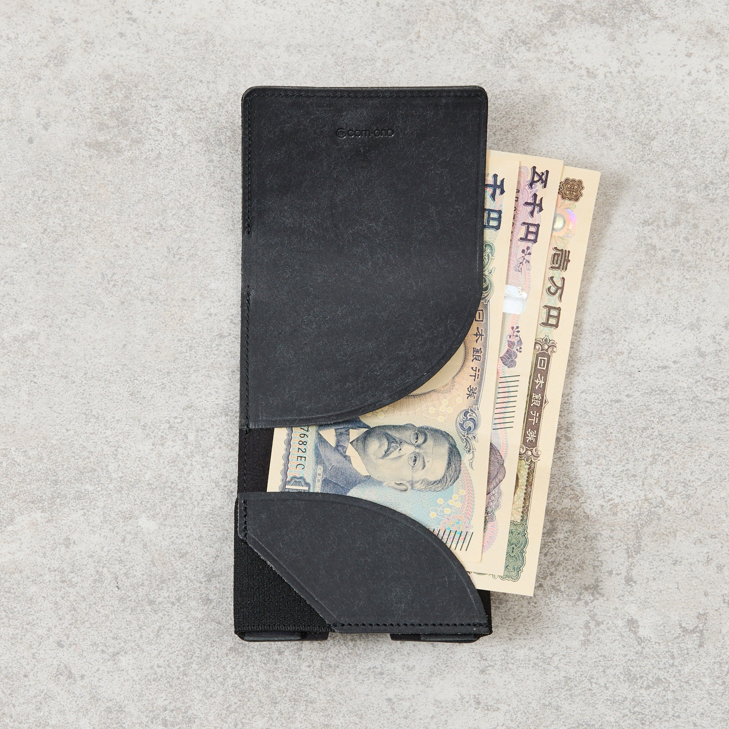 プエブロレザーを使用したお札を折らずに収納できる極小サイズの三つ折りミニ財布 Tiny-002pb / Pueblo