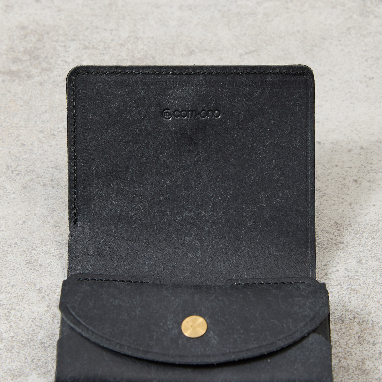 プエブロレザーを使用したお札を折らずに収納できる極小サイズの三つ折りミニ財布 Tiny-002pb / Pueblo