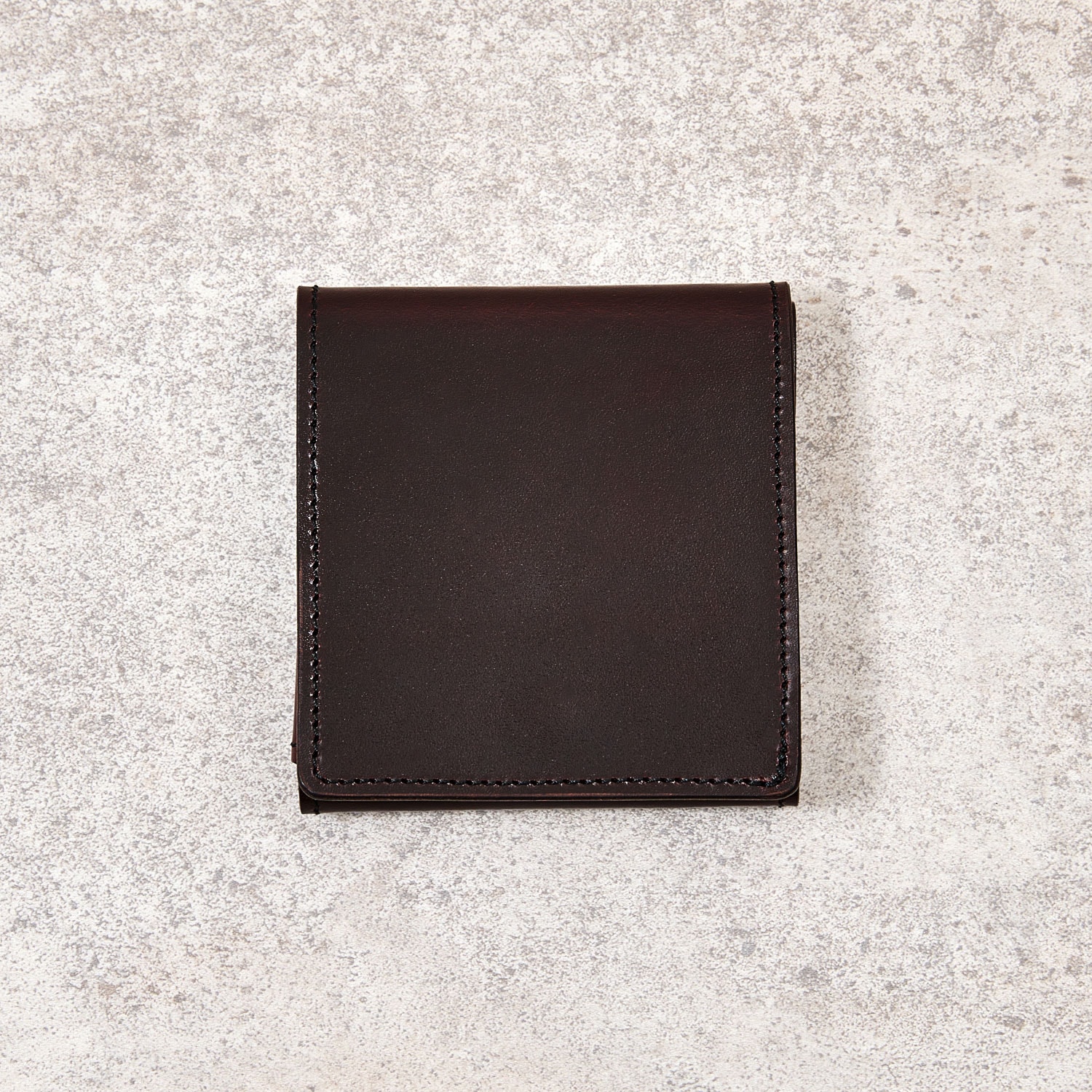 SLIM-005spu|サドルプルアップレザー二つ折りコンパクトウォレット