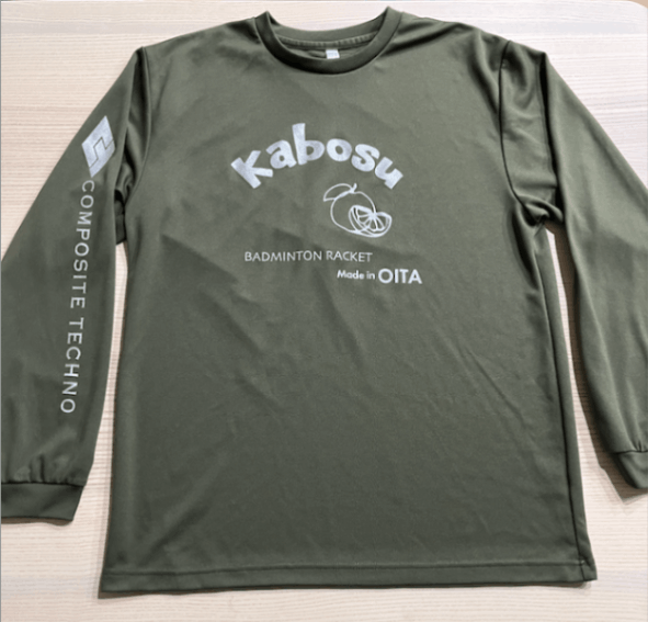 【新商品】KABOSU ロングTシャツ アーミーグリーン