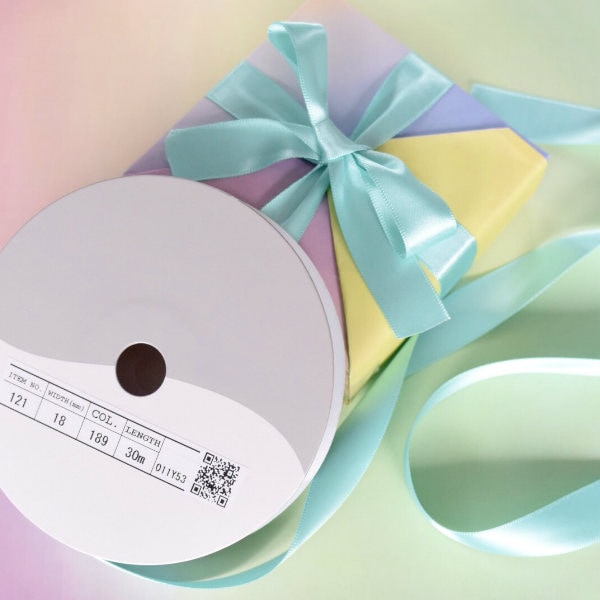 リボン SIC-121：ポリエステル両面サテンリボン(m販売) - リボンのお店 Dandelion