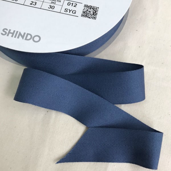 SIC-146：コットンヘリンボーンテープ(m販売) - リボンのお店 Dandelion