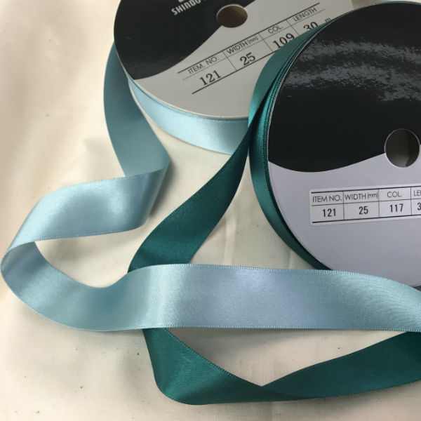 リボン SIC-121：ポリエステル両面サテンリボン(30m巻販売) - リボンのお店