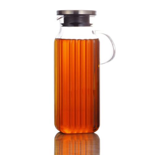 iwaki スクエアサーバー把手付き 1L ステンレス蓋 K296KT-SV ※お取り寄せ品※|ティー・コーヒー用品|キッチン