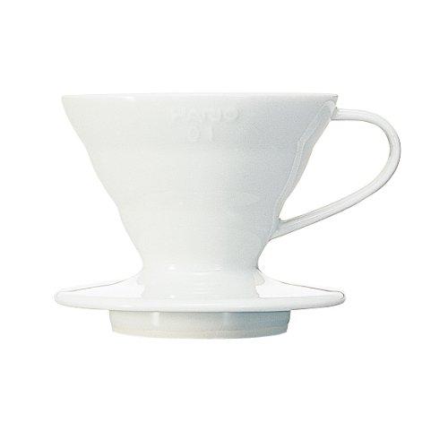 HARIO（ハリオ） V60透過ドリッパー01 セラミックW 1-2杯用 VDC-01W ※お取り寄せ品※|ティー・コーヒー用品|キッチン