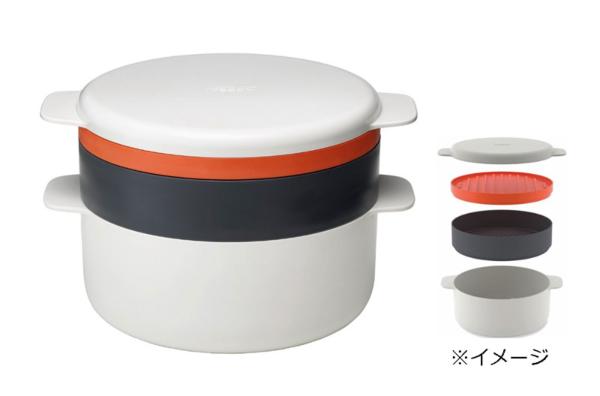 ジョセフジョセフ(Joseph Joseph) M-クイジーン 4ピース 電子レンジ スタッカブルクッキングセット 450019|調理小物|キッチン