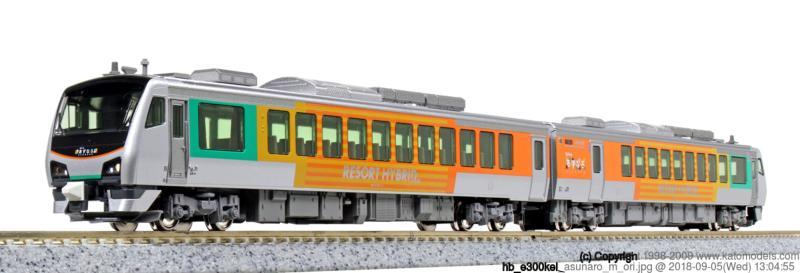 カトー(KATO) 鉄道模型 Nゲージ 10-1369 HB-E300系「リゾートあすなろ」 2両セット|鉄道模型・プラレール|おもちゃ・ホビー