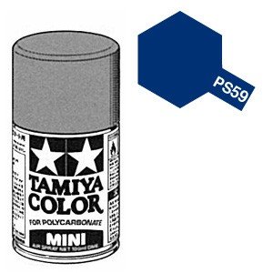タミヤ(TAMIYA) ポリカーボネートスプレー PS-59 ダークメタリックブルー(86059)|塗料・工具・素材|おもちゃ・ホビー