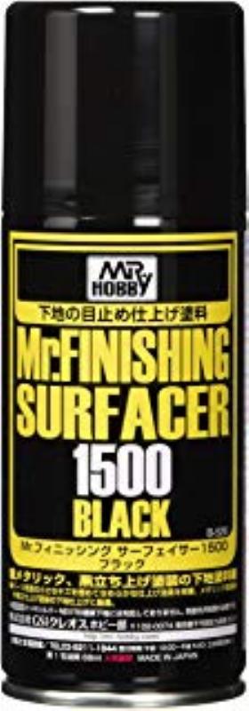 GSIクレオス B526 Mr.フィニッシングサーフェイサー 1500 ブラック|塗料・工具・素材|おもちゃ・ホビー