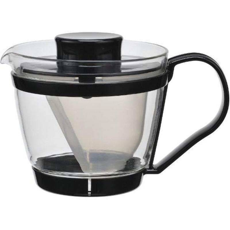 イワキ(iwaki) レンジのポット・茶器 K863-BK|ティー・コーヒー用品|キッチン