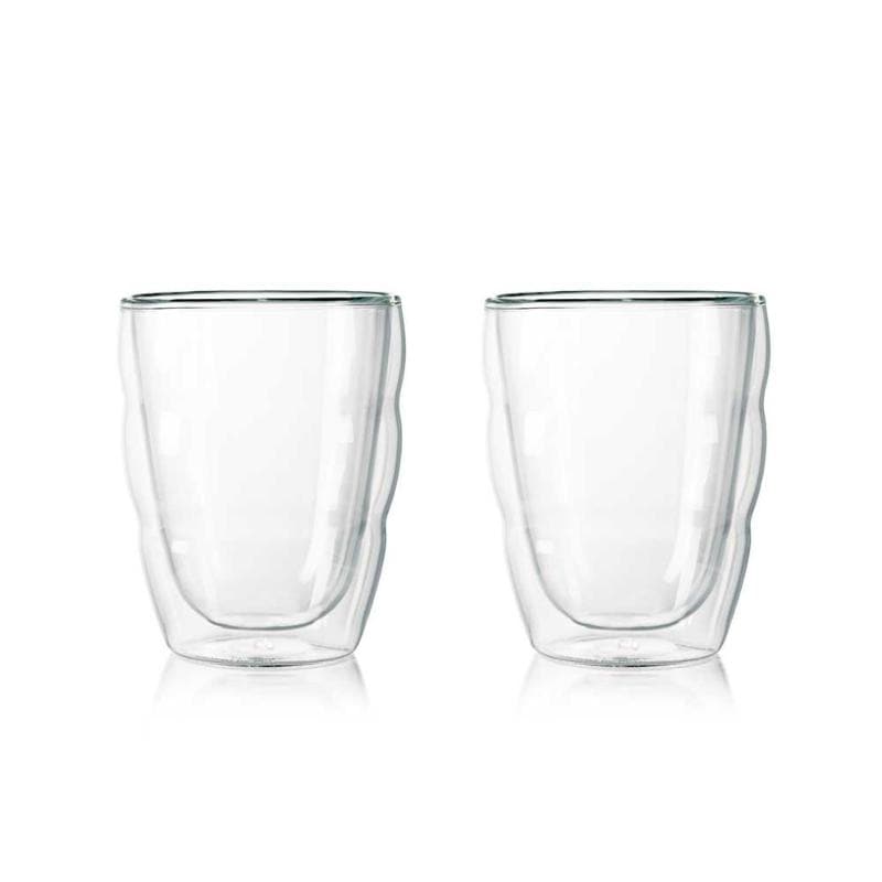 ボダム(bodum) ピラトゥス PILATUS ダブルウォールグラス 0.25L (2個セット) 699965161262|洋食器|キッチン