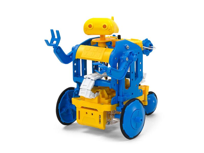 タミヤ(TAMIYA) チェーンプログラムロボット工作セット(ブルー/イエロー) 69931|工作関連|おもちゃ・ホビー