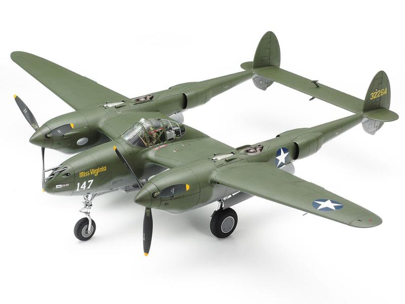 タミヤ(TAMIYA) 1/48 ロッキード P-38F/G ライトニング 61120|プラモデル|おもちゃ・ホビー