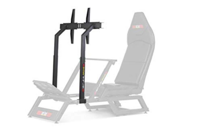 【代引・日時指定・北海道沖縄離島配送不可】Next Level Racing F-GTモニタースタンド F-GT Monitor Stand F-GT用 3面スクリーン対応 高さ角度調節可能 NLR-