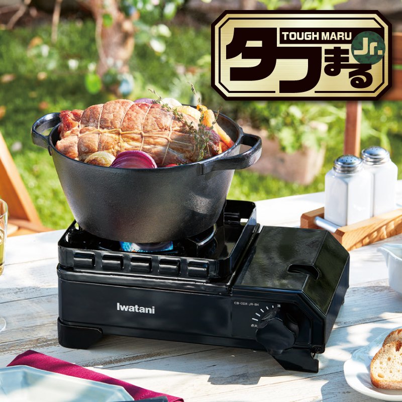 岩谷産業 イワタニ Iwanani カセットコンロ タフまるJr. ケース付き