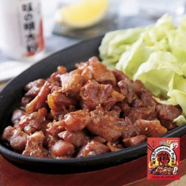 ふくや 味の明太粉 鶏炭火焼 ぴりりでじりじり 鶏炭火焼120g + 味の明太粉2g  【代引き支払い・日時指定不可】-HW-