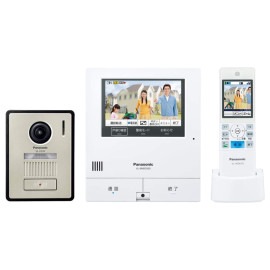 Panasonic パナソニック テレビドアホン 外でもドアホン 玄関子機露出型 電源コード式 ワイヤレスモニター付き VL-SWD505KF JAN:4549980048375 【北海道沖縄離島は送