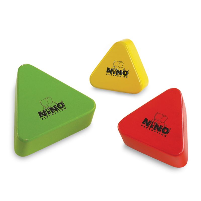 SUZUKI 鈴木楽器製作所 ニノ ウッドシェイカー(三角型セット) NINO508
