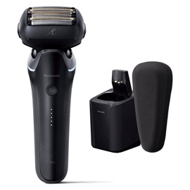 【訳あり品/箱ダメージ】 Panasonic パナソニック リニアシェーバー ラムダッシュPRO 6枚刃 クラフトブラック ES-L670U-K JAN:4549980852378 【北海道沖縄離島は