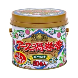 【お取り寄せ品】 アース 渦巻香 30巻缶入 蚊の駆除 170514 【代引き支払い不可】【北海道沖縄離島は送料別途】-FK-|害虫・害獣駆除/虫よけアイテム|農作業グッズ