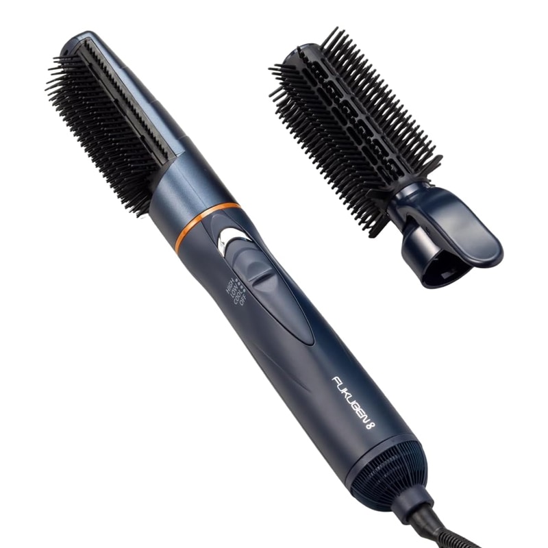 LOULOU STUDIO WULARWASHEDBLUE 関税送料込 LOUVREDO ルーヴルドー 復元スタイラー 8 黎明ブルー くるくる